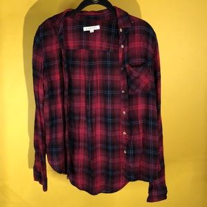 Flannel button up